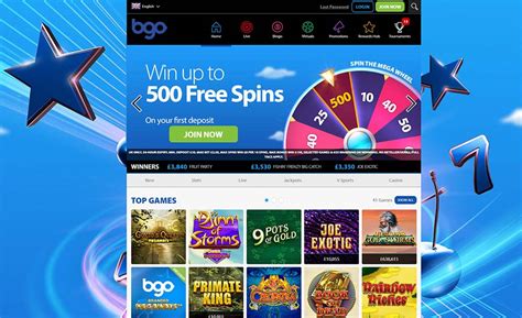 bgo Online Casino – Win Up To 500 FREE Spins!